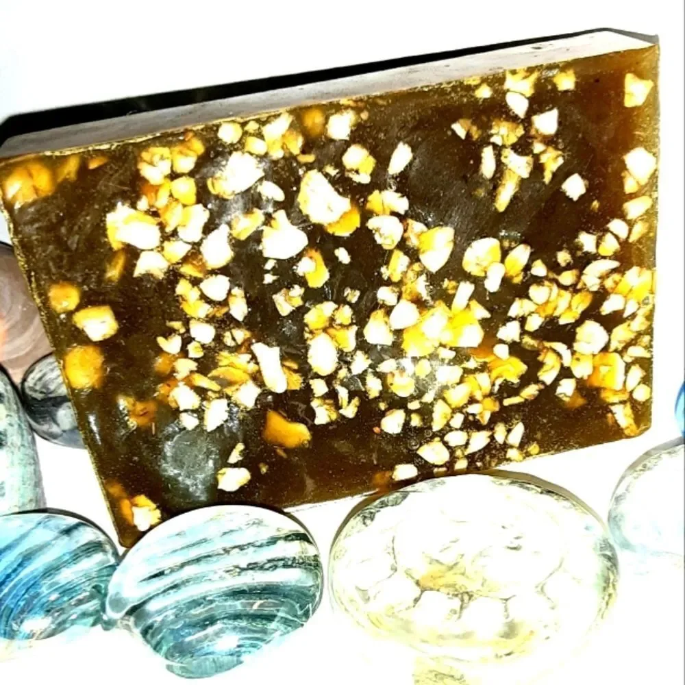 𝅺HAND Craft organic Eucalyptus and Oats soap bar